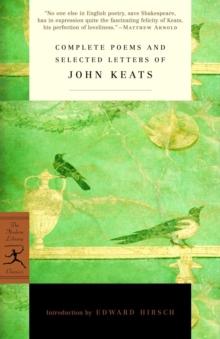 Complete Poems and Selected Letters of John Keats