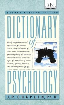 Dictionary of Psychology