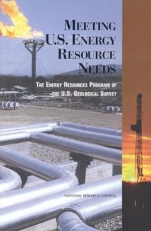 Meeting U.S. Energy Resource Needs : The Energy Resources Program of the U.S. Geological Survey