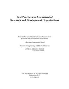 Best Practices in Assessment of Research and Development Organizations