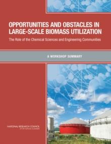 Opportunities and Obstacles in Large-Scale Biomass Utilization : The Role of the Chemical Sciences and Engineering Communities: A Workshop Summary