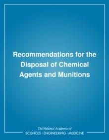 Recommendations for the Disposal of Chemical Agents and Munitions