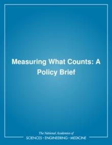 Measuring What Counts : A Policy Brief