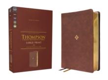 NKJV, Thompson Chain-Reference Bible, Large Print, Leathersoft, Brown, Red Letter, Comfort Print