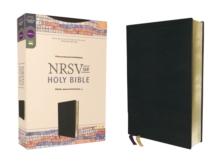 NRSVue, Holy Bible, Leathersoft, Black, Comfort Print