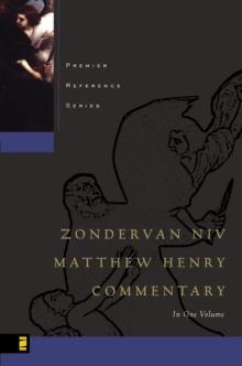 Zondervan NIV Matthew Henry Commentary