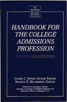 Handbook for the College Admissions Profession