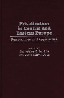 Privatization in Central and Eastern Europe : Perspectives and Approaches