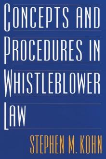 Concepts and Procedures in Whistleblower Law