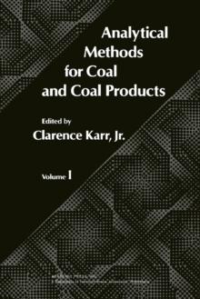 Analytical methods for coal and coal products