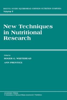 New Techniques in Nutritional research