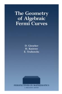 The Geometry of Algebraic Fermi Curves