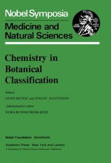 Chemistry in Botanical Classification: Medicine and Natural Sciences : Medicine and Natural Sciences