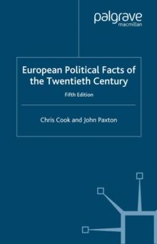 European Political Facts of the Twentieth Century