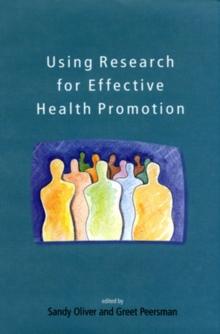 Using Research for Effective Health Promotion