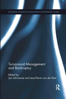 Turnaround Management and Bankruptcy