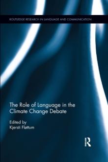 The Role of Language in the Climate Change Debate