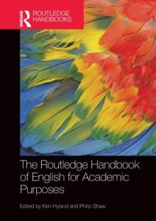 The Routledge Handbook of English for Academic Purposes