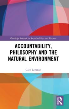 Accountability, Philosophy and the Natural Environment