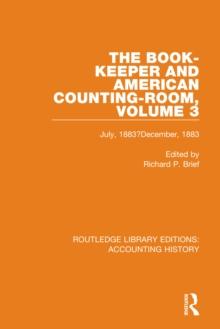 The Book-Keeper and American Counting-Room Volume 3 : July, 1883-December, 1883