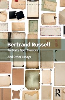 Portraits from Memory : And Other Essays