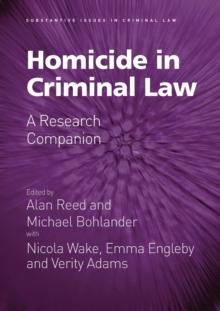 Homicide in Criminal Law : A Research Companion