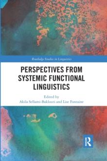 Perspectives from Systemic Functional Linguistics