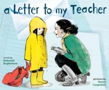 A Letter to My Teacher : A Teacher Appreciation Gift