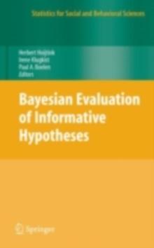 Bayesian Evaluation of Informative Hypotheses