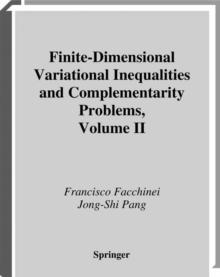 Finite-Dimensional Variational Inequalities and Complementarity Problems