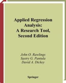 Applied Regression Analysis : A Research Tool