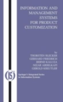 Information and Management Systems for Product Customization