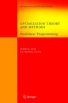 Optimization Theory and Methods : Nonlinear Programming