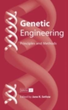 Genetic Engineering : Principles and Methods