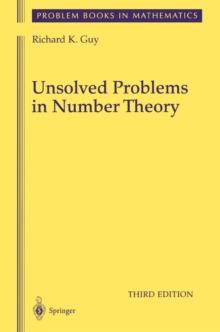 Unsolved Problems in Number Theory