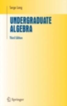 Undergraduate Algebra