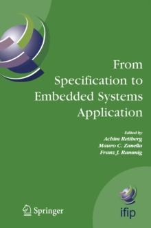 From Specification to Embedded Systems Application