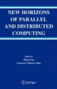 New Horizons of Parallel and Distributed Computing