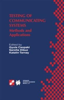 Testing of Communicating Systems : Methods and Applications