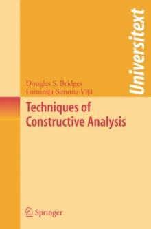 Techniques of Constructive Analysis