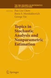 Topics in Stochastic Analysis and Nonparametric Estimation