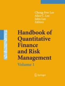 Handbook of Quantitative Finance and Risk Management