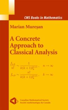 A Concrete Approach to Classical Analysis