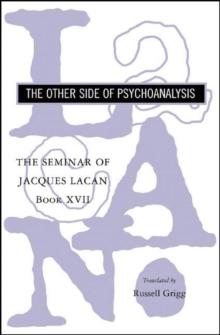 The Seminar of Jacques Lacan : The Other Side of Psychoanalysis