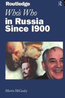 Who's Who in Russia since 1900