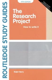 The Research Project : How to Write It, Edition 5