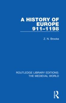 A History of Europe 911-1198