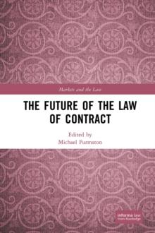 The Future of the Law of Contract