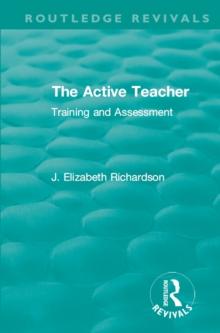 The Active Teacher : Training and Assessment