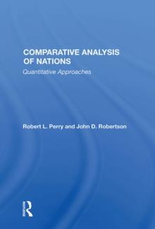 Comparative Analysis Of Nations : Quantitative Approaches